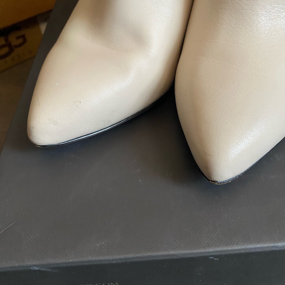 VC Cream Ankle Boots sz 7.5 - Picture 3 of 9